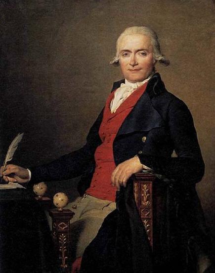 Jacques-Louis  David Portrait of Gaspar Mayer France oil painting art